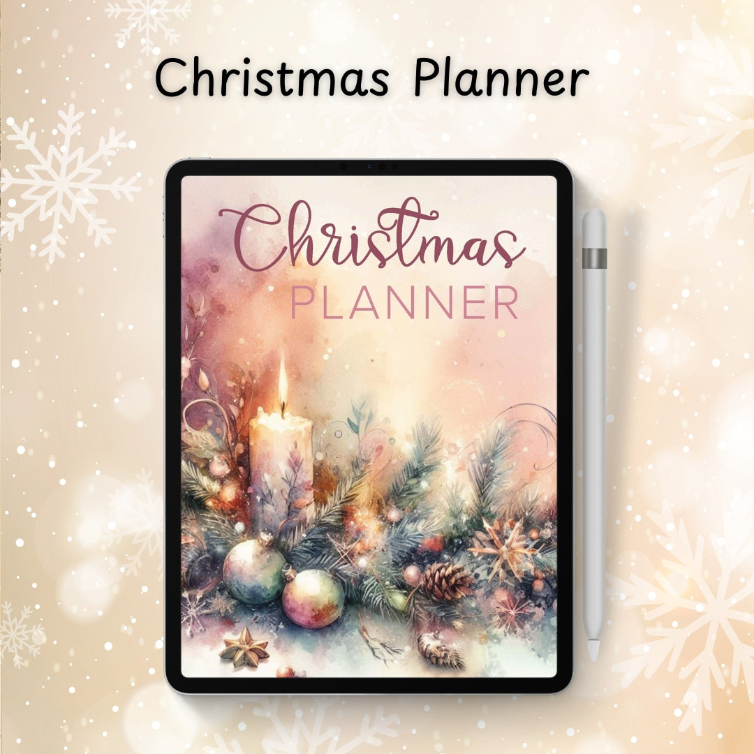 🎄Christmas Planner – Pink Edition (Digital Download)