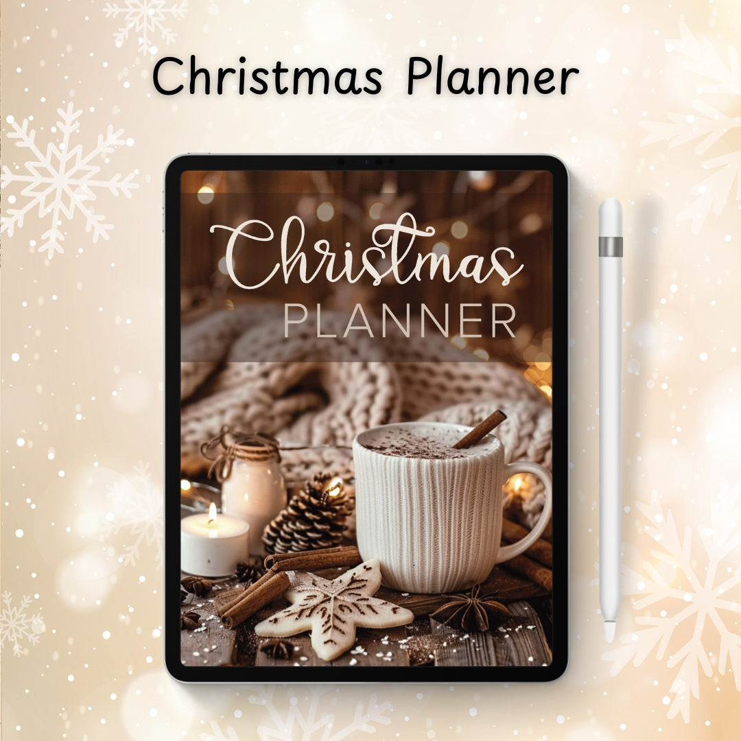 🎄Christmas Planner – Braun Edition (Digital Download)